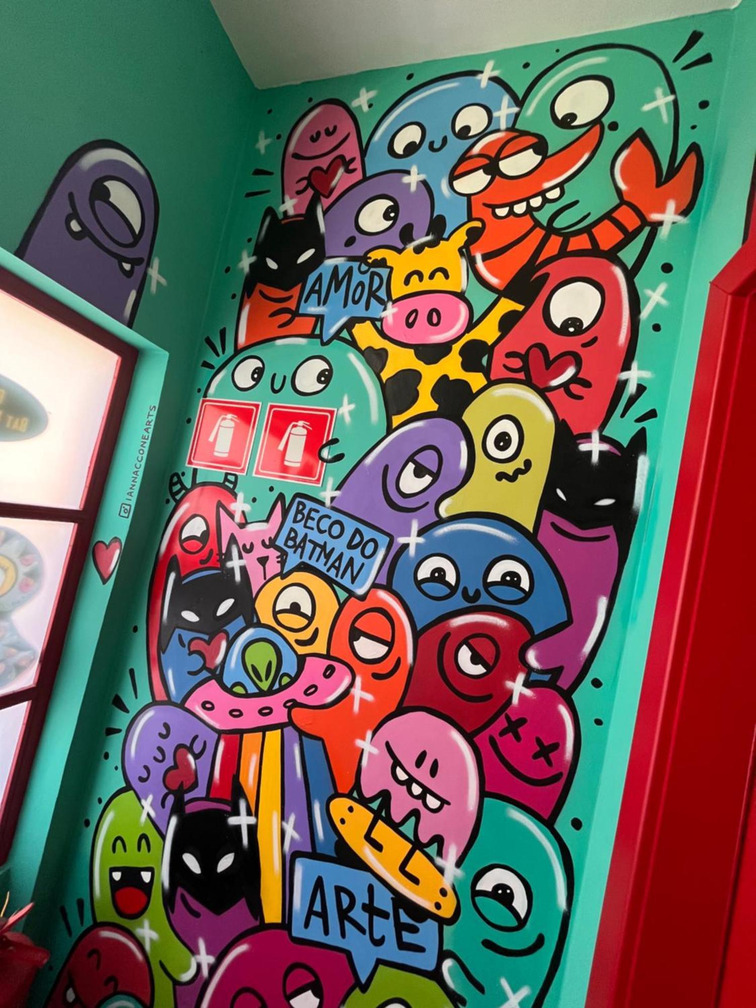 Pousada Bat N Breakfast No Beco Do Batman 상파울루 외부 사진